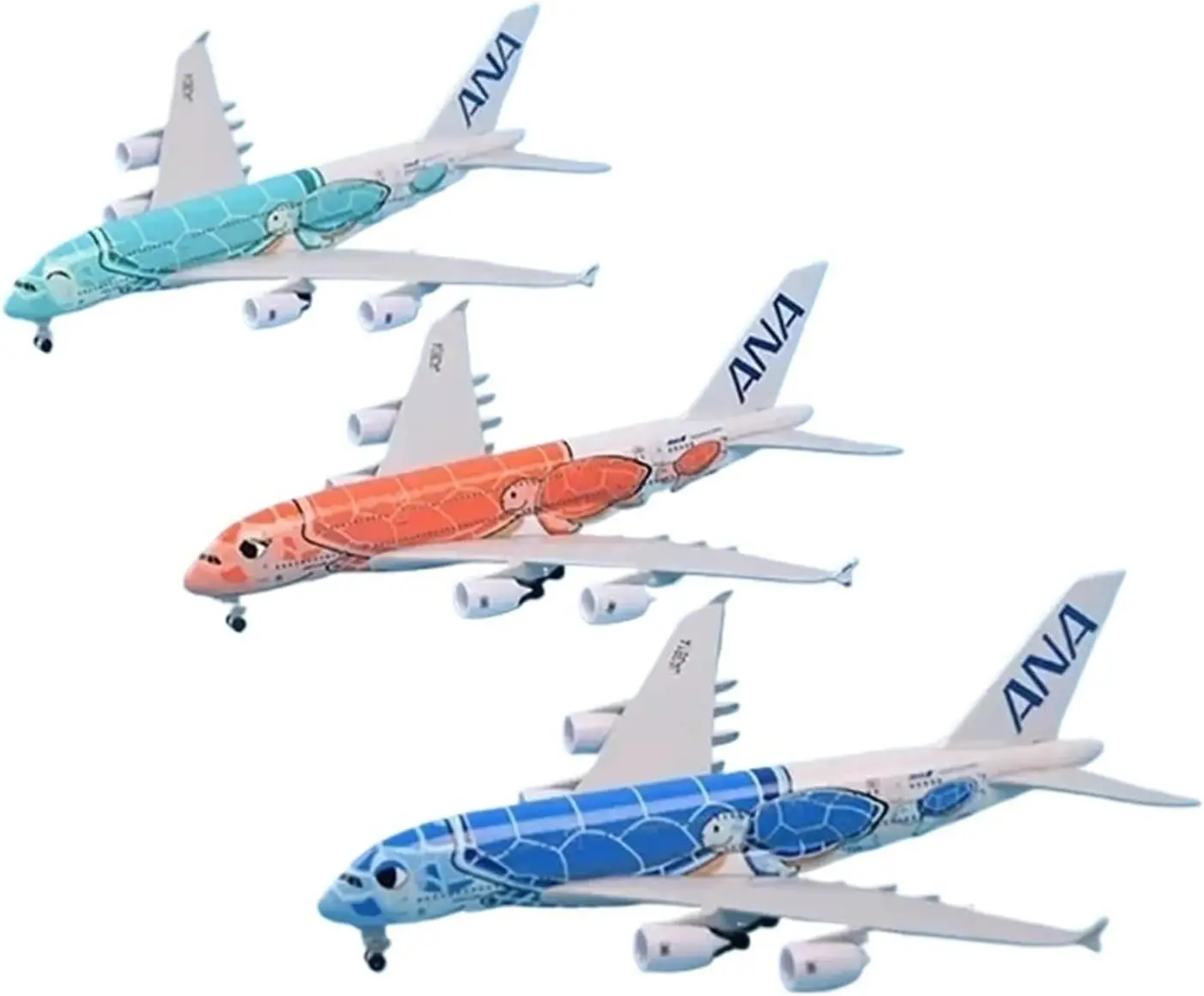 

20 см 1/300 ANA черепаха металлическая литая под давлением модель самолета с подставкой для подарков в самолете или коллекции самолетов из сплава