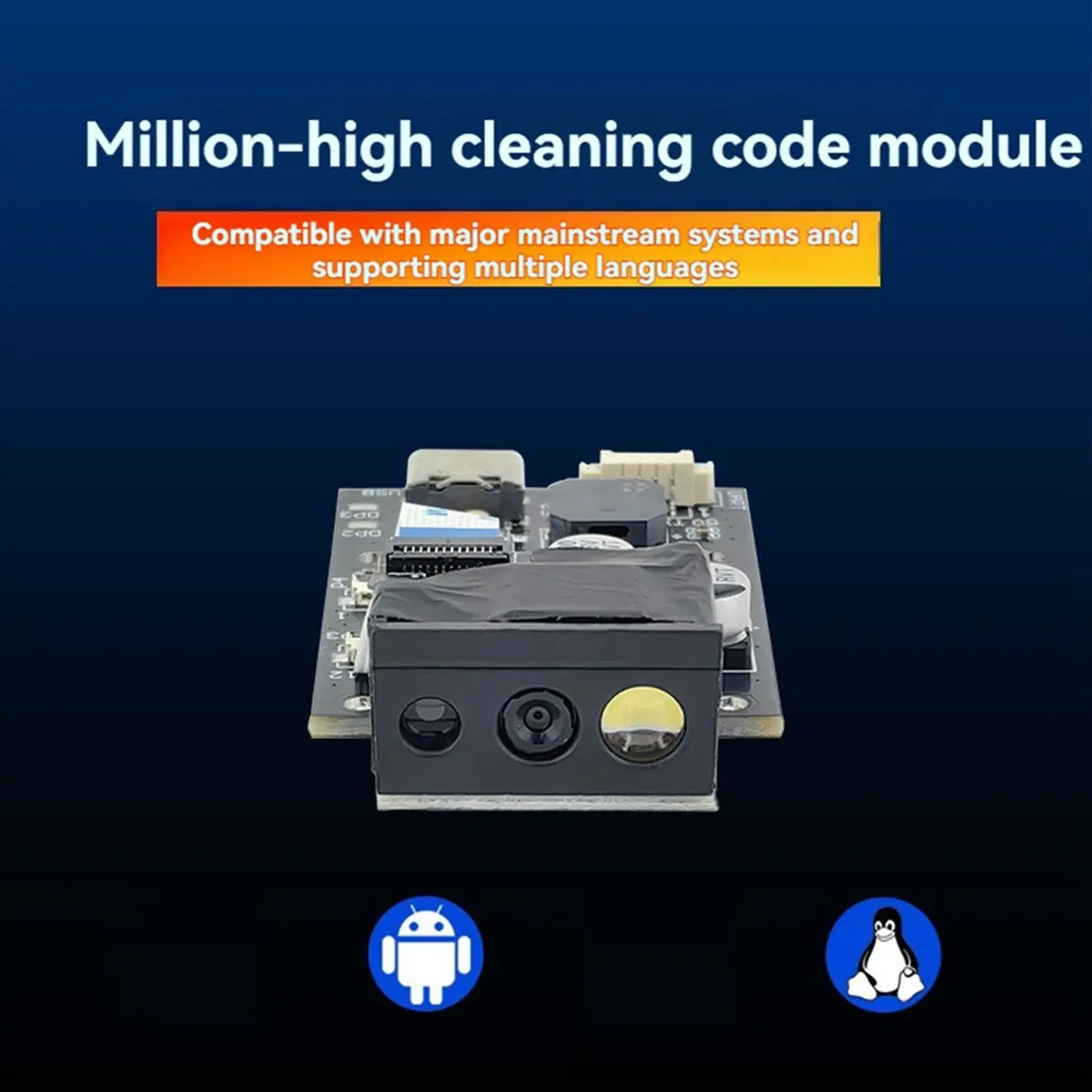 《Factory Direct》GM69Pro 1280x800 CMOS OCR/1D/2D Barcode Scanner Module USB UART Interface QR Code Bar Code Reader Support OCR Pa