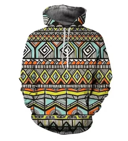 New plaid pattern 3D printed hoodie men women oversized hoodie pullover hooded sweatshirt sportswear jacket