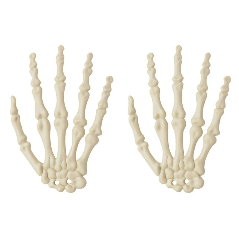 

Q39C Realistic Plastic Skeleton Hands Themed Party Decoration Props