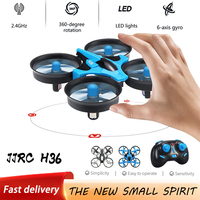 2024 JJRC H36 Mini Rc Drone 4ch 6-Axis Headless Mode Helicopter 360° Flip Remote Control Quadcopter Mini Drones For Kids Toys