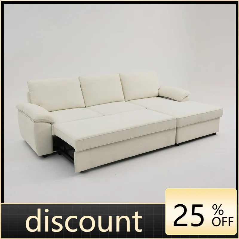 LTT multifunctional apartment sofa bed living room sofa small apartment sliding bed dual-purpose