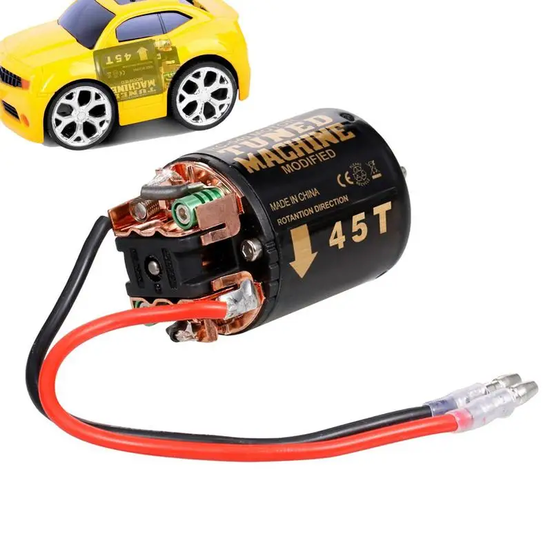 Brushed Motor For RC Fine Steel Shell 540 Brushed Motor RC Motors Brushed Motor 13T/ 21T/ 35T/ 45T/55T/80T For 1/10 Remote