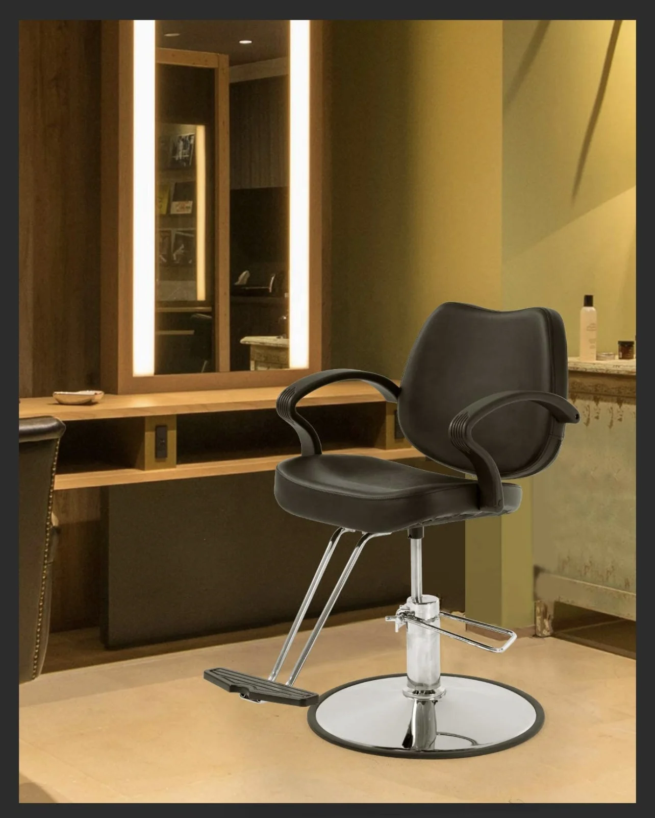 Classic Barber Chair for Lady Cheap Hair Salon Furniture for Barber Shop Hairdressing Salon Chairs for Make up