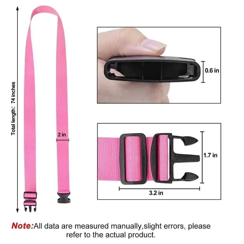 Travel Luggage Strap Adjustable Password Lock Packing Belt Baggage Secure Lock Anti-theft Luggage Strap Bundling Belt Packing