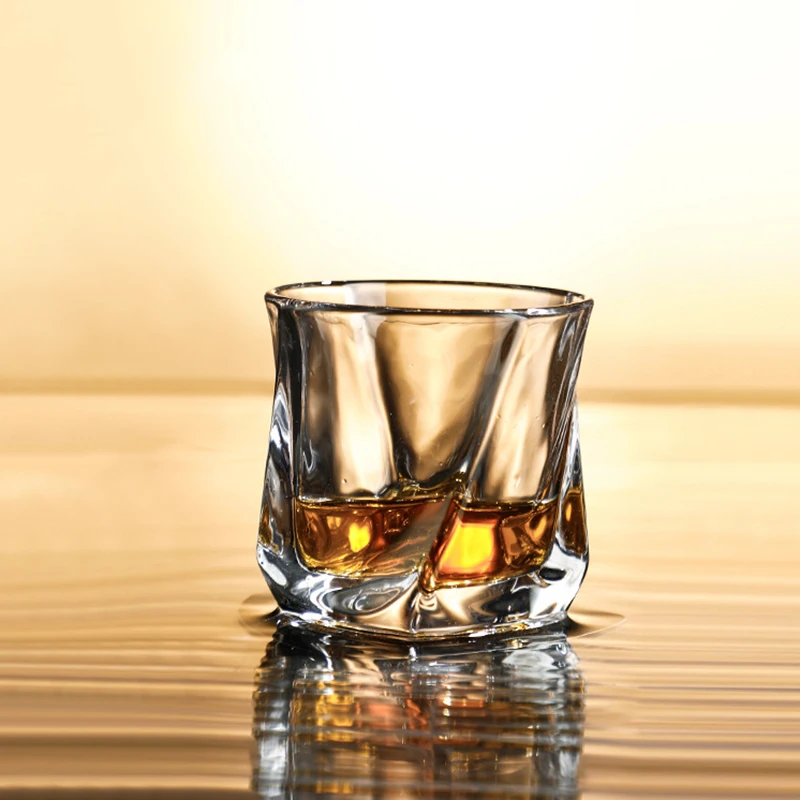 80ml/120ml/170ml Luxury Wine Glasses Transparent Shot Glass Bar Exquisite Whiskey Glass Party Vodka Bourbon Cups Cocktail Glass