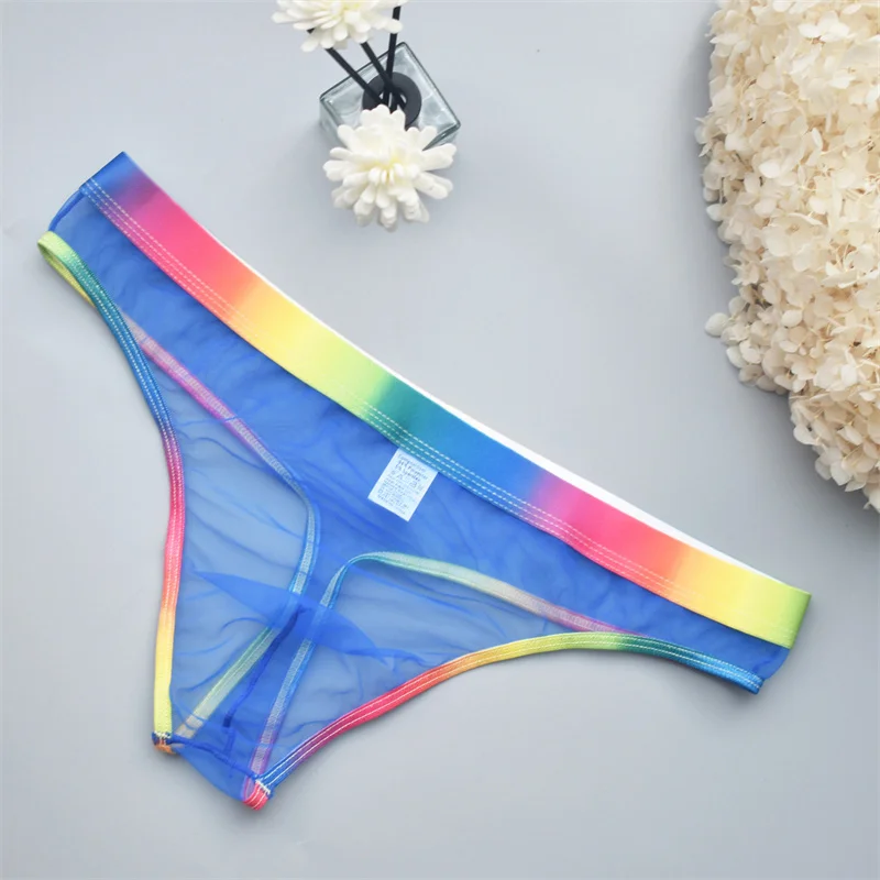 

Men Thongs Sexy String Underwear Lingerie Perspective G String Jockstrap Men Gay Underwear Mesh Micro String Transparent