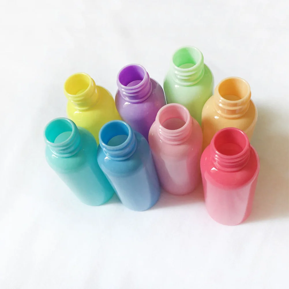 Flacon pulvérisateur de couleur Macaron de 50ml, 10 pièces, atomiseur de brume en plastique rechargeable pour voyage, maquillage, parfum, Portable, léger, assorti