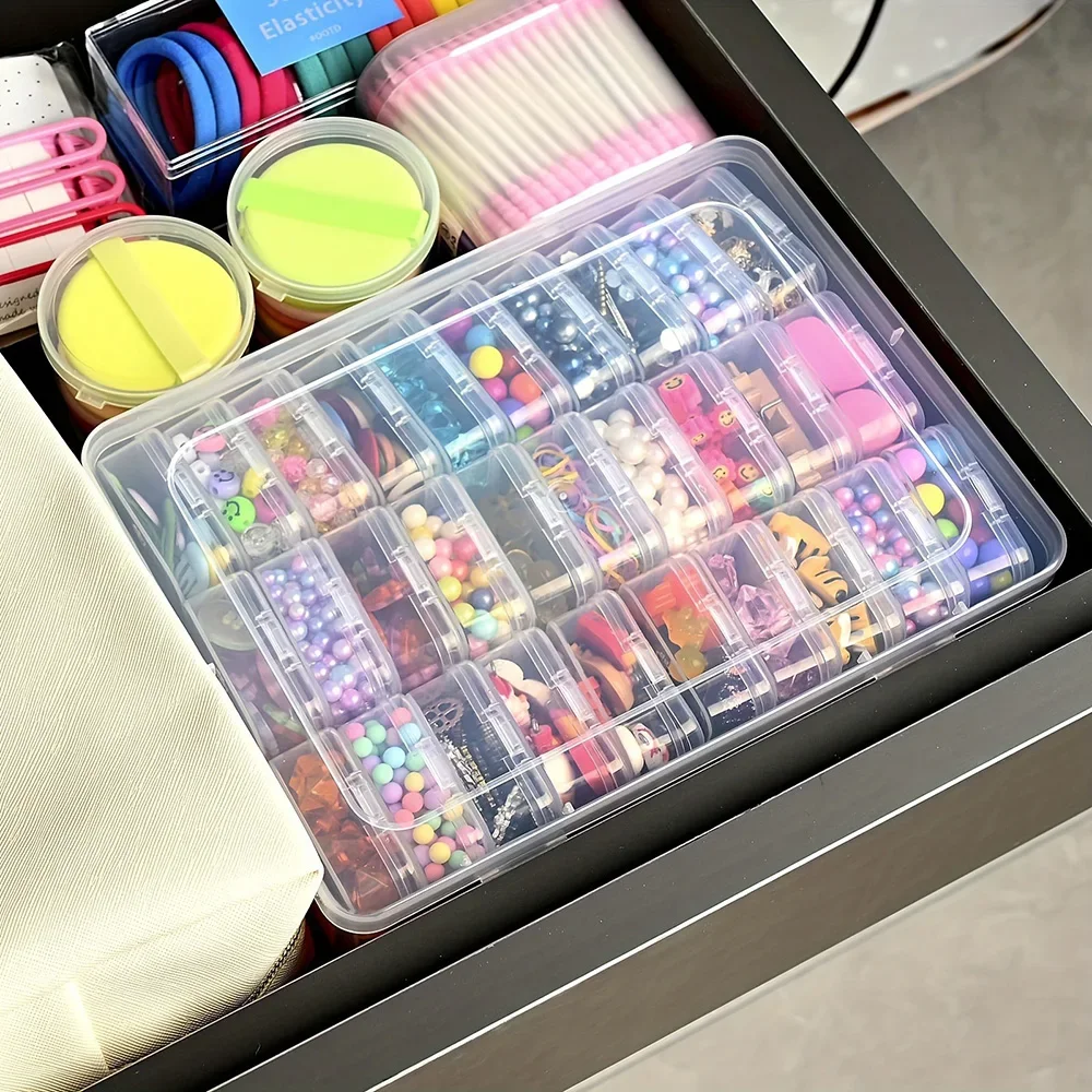 Multifunctional Storage Box DIY Diamond Painting Embroidery Storage Box Nail Art Jewelry Rhinestone Mosaic Storage Container