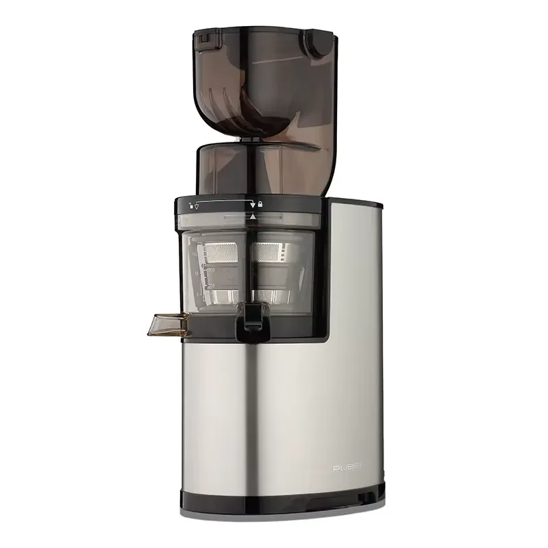 Large Feed Chute Cold Press Juicer Machine BPA Free High Juice Yield for Whole Fruits Vegetables Healthy Slow Masticating