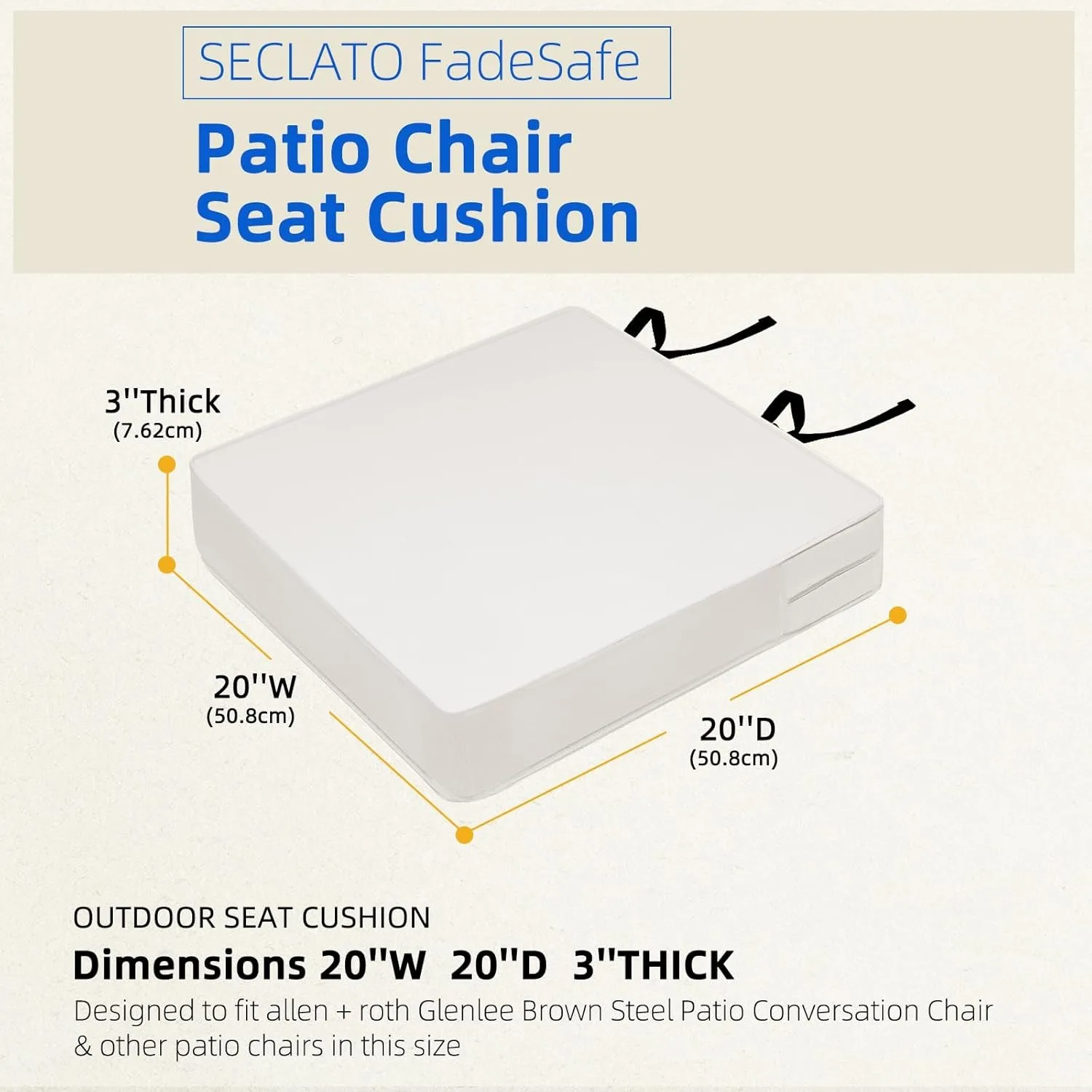 Patio Chair Cushion 20