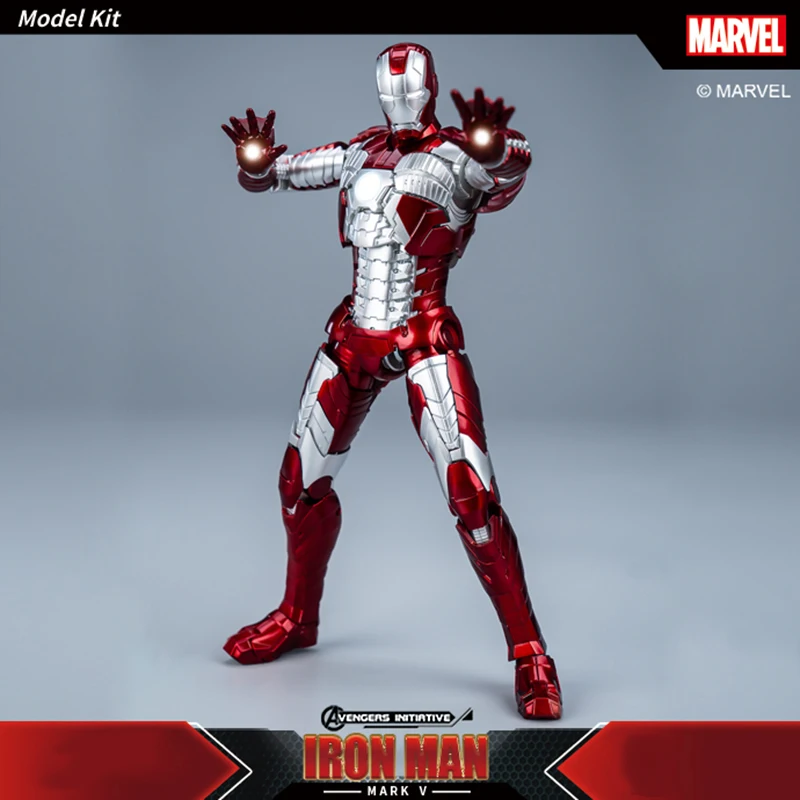 Fondjoy Avengers Iron Man MK5 ประกอบของเล่น Iron Man รุ่น 15 ซม.วัสดุ ABS 1/12 Scale Action Figures ของเล่นเด็กของขวัญวันเกิด