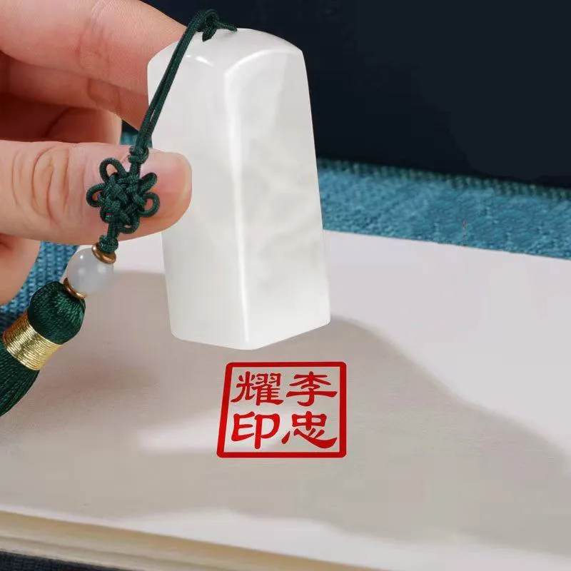 Chinese Personal Seal with Gift Box Custom Stone Stamps Carimbo Chinese Name Stamp Painter Calligraphy Painting Seal Stempel