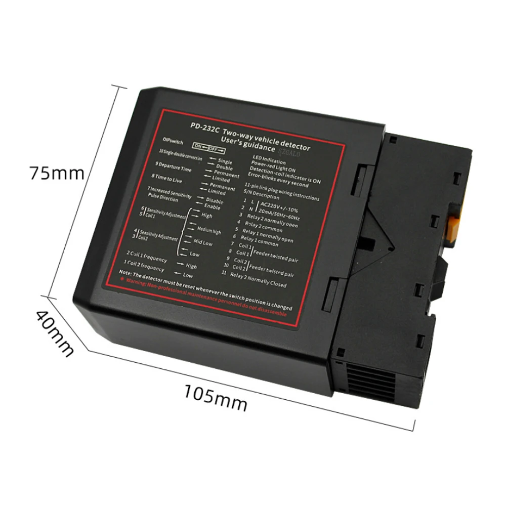New Parking System: Single-Channel Induction Loop Vehicle Detector