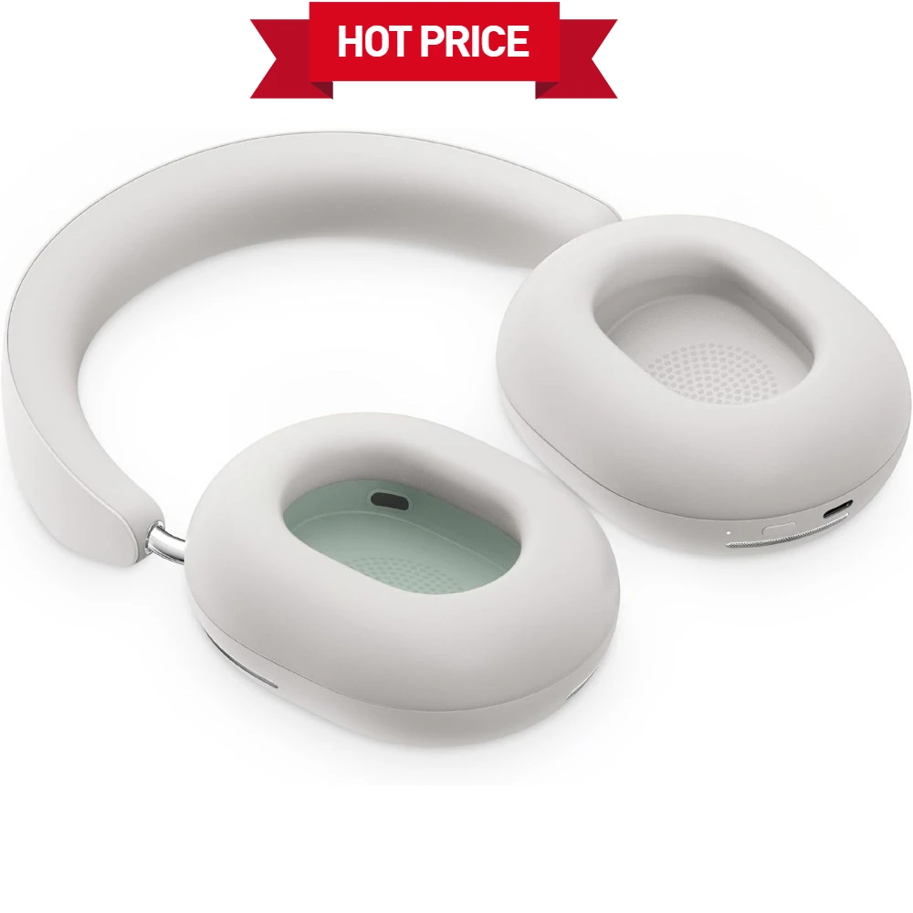 سماعات رأس لاسلكية فوق الأذن مزودة بخاصية إلغاء الضوضاء البيضاء للمطاعم مع بلوتوث، وعمر بطارية لمدة 30 ساعة، وصوت مكاني، Dolby Atmos #2