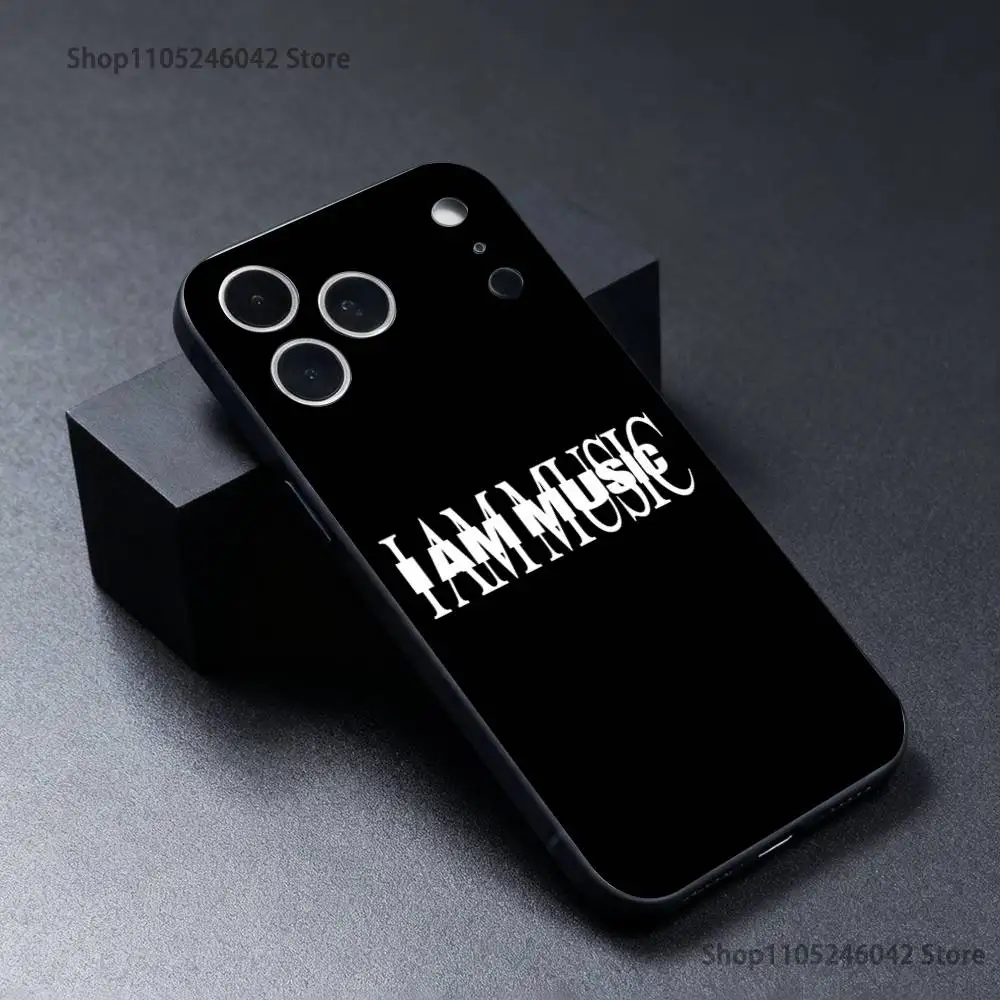 حافظة هاتف I AM MUSIC P-Playboi Carti مقاومة للاهتراء لهاتف iPhone 17,16,15,14,13,12,Pro,XS,Max,XR,Plus,E,SE4,غطاء ناعم أسود صغير #3