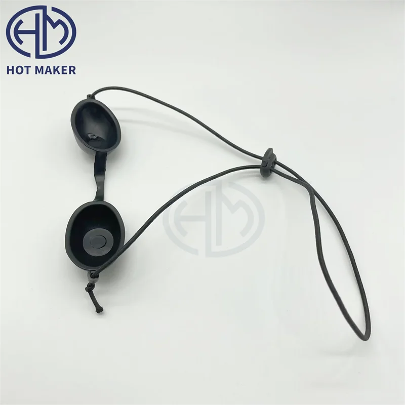 Black Glasses Laser Eye Masks For IPL Beauty  Patients