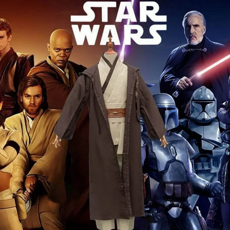 

Obi-Wan Cosplay Costume, Sith Jedi Knight Anime Costume