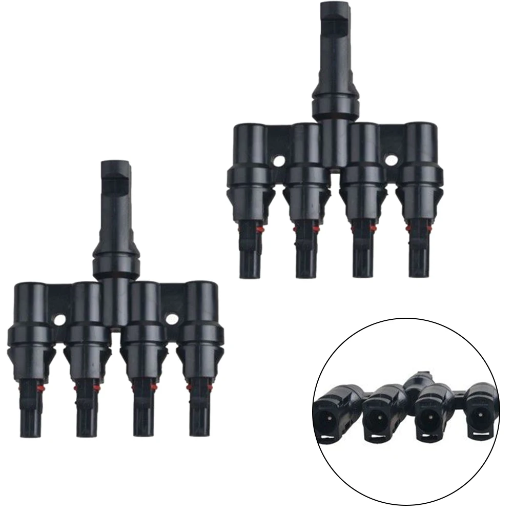 Premium Solar Panels Cable Connector Fuse Holder Splitter Coupler 1 Pair for High Performance Power Generation