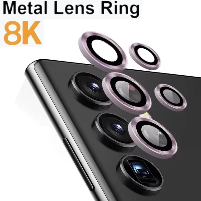 Camera Len Protector Glass For Samsung S26 Ultra Full Cover Lens Metal Protector Ring For Galaxy S26 Ultra S26 Plus Camera Film