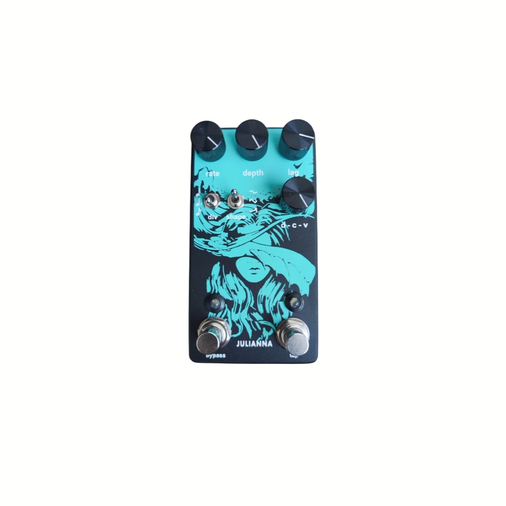 LYR PEDALS LY-ROCK Electric Guitar Stereo Chorus Single Block Effect Pedal.black,True bypass.