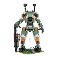 MOC Titanfall 2 BT7274 Titan Robot Building Blocks Model Popular Games Mini BT7274 Titan Battle Robot Bricks Assemble Toys Gifts