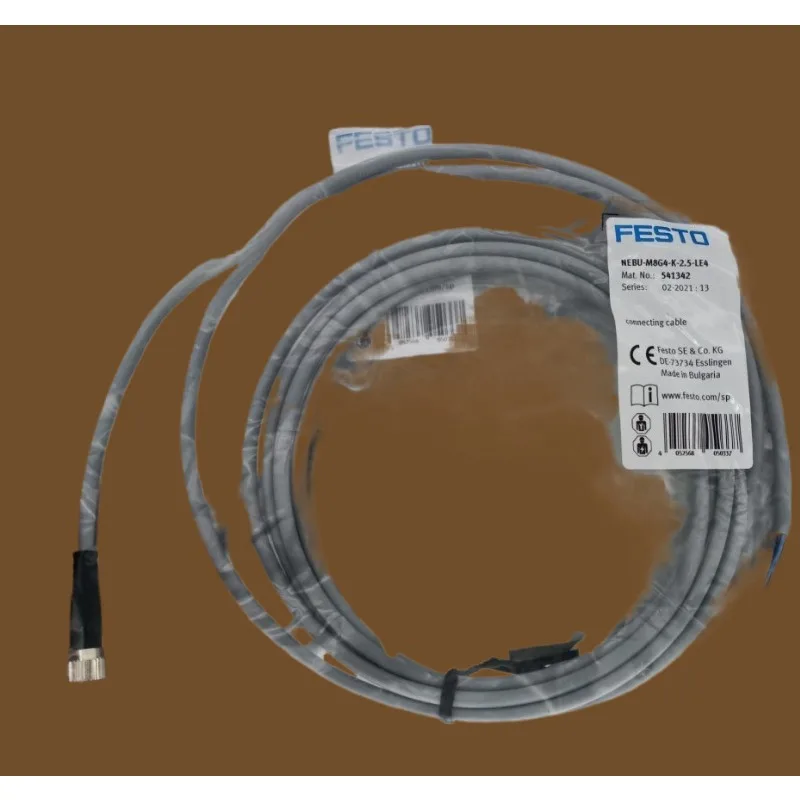 

Parts for FESTO connection cable NEBU-M8G4 K 2.5 LE4 541342 541343