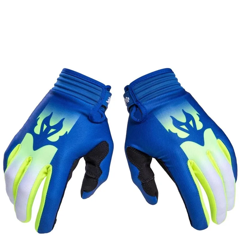 موتوكروس MX قفازات دراجة نارية كاملة الأصابع دراجة BMX الجبلية ATV على الطرق الوعرة الدراجات الجبلية Luvas M-XL على الطرق الوعرة سباق الرياضة الدراجات #2