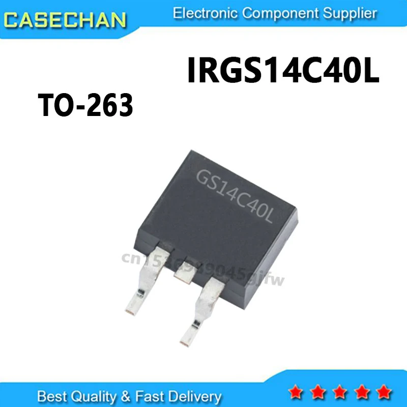 10PCS IRGS14C40L IRGS14C40  GS14C40L TO-263 SMD