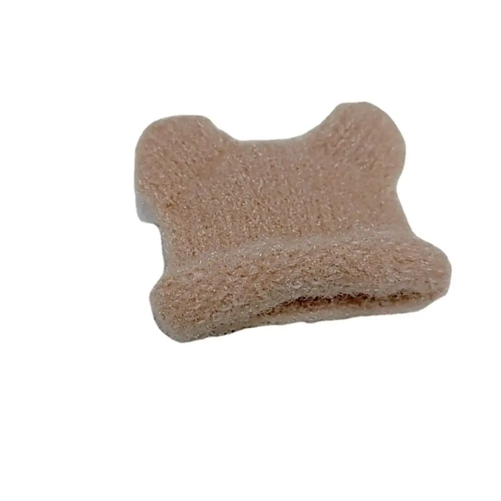 Topi Rajut Mini Bahan Buatan Tangan Topi Dekoratif Boneka DIY Mini Topi Jari Rajutan Lucu Warna-warni Mainan Anak Perempuan