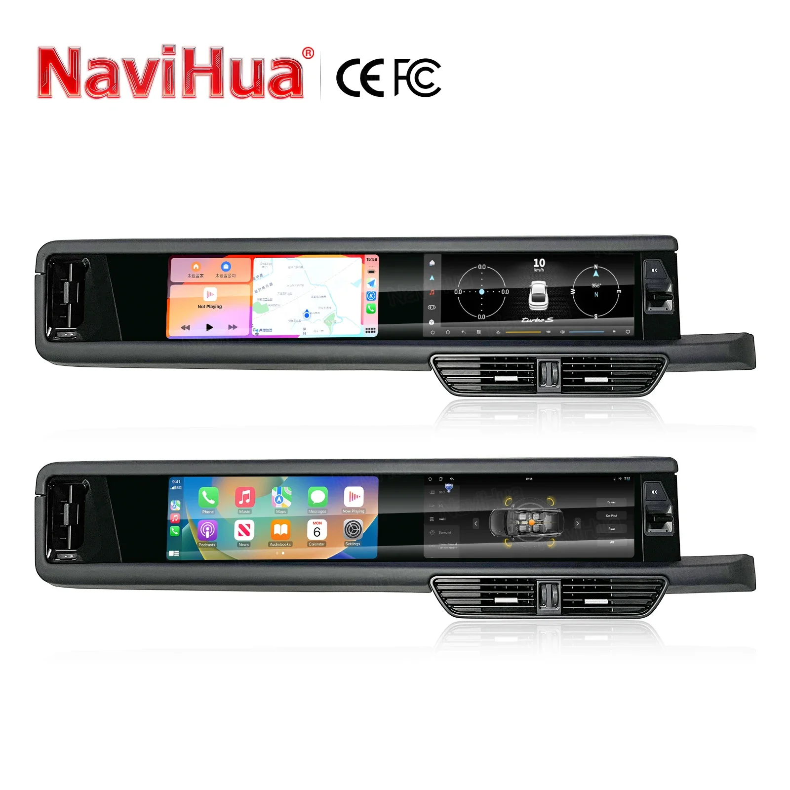 

Автомобильный радиоприемник Android, второй пилот, развлечения, двойной экран, GPS-навигация для Porsche Cayenne 2010 2015, RHD Carplay, радио, мультимедиа