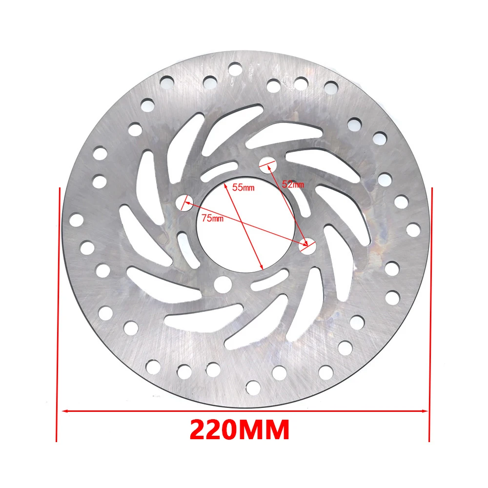USERX Universal motorcycle Brake Disc Rotor For Honda PCX125 PCX150 PCX160 ABS 45351-K1Z-WA1-M1 view 4