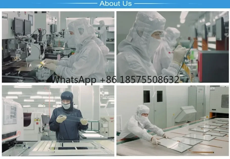 New Touch Screen Glass Digitizer with Overlay Film for GT1665M-VTBA GT1665M-VTBD