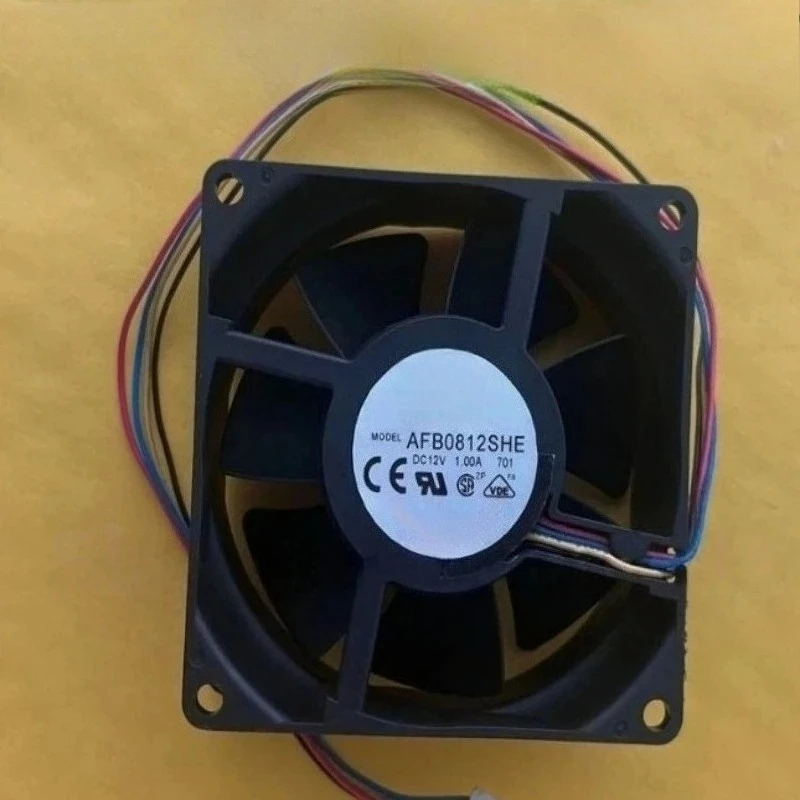 

Brand New Original AFB0812SHE DC12V 1.00A 8038 8cm 2 wire cooling F18 Fast delivery