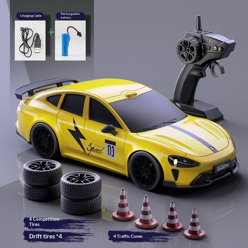 

Радиоуправляемая дрифт-машина Mach RC, полноприводная, высокоскоростная, в стиле 911, с перламутровой краской и светодиодами для дрифт-гонок