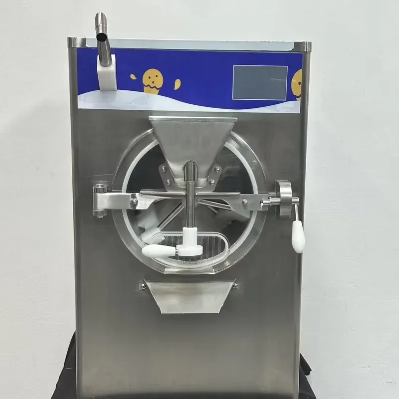 New 56L/H 68L/H 10-Program Italian Water Gelato Hard Ice Cream Maker Machine Horizontal Batch Freezer for All Models