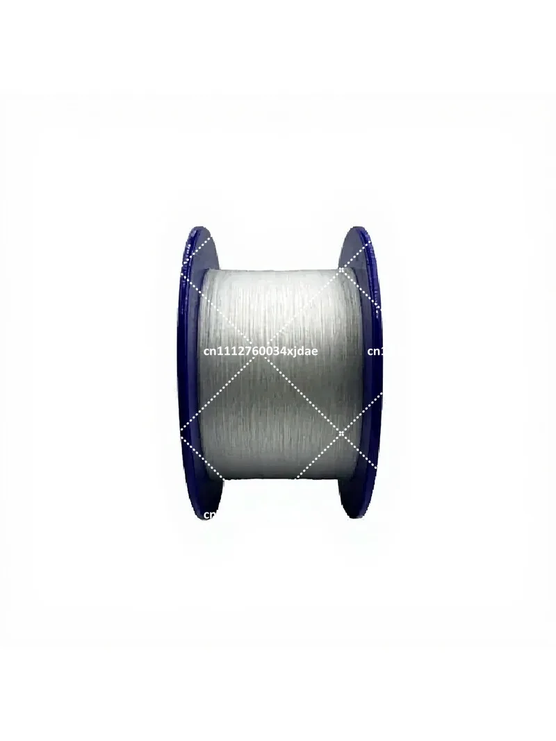 0.43mm Transparent Optical Fiber Cable 1000M, Integrated Wiring, Invisible Drone Fiber Optic Line
