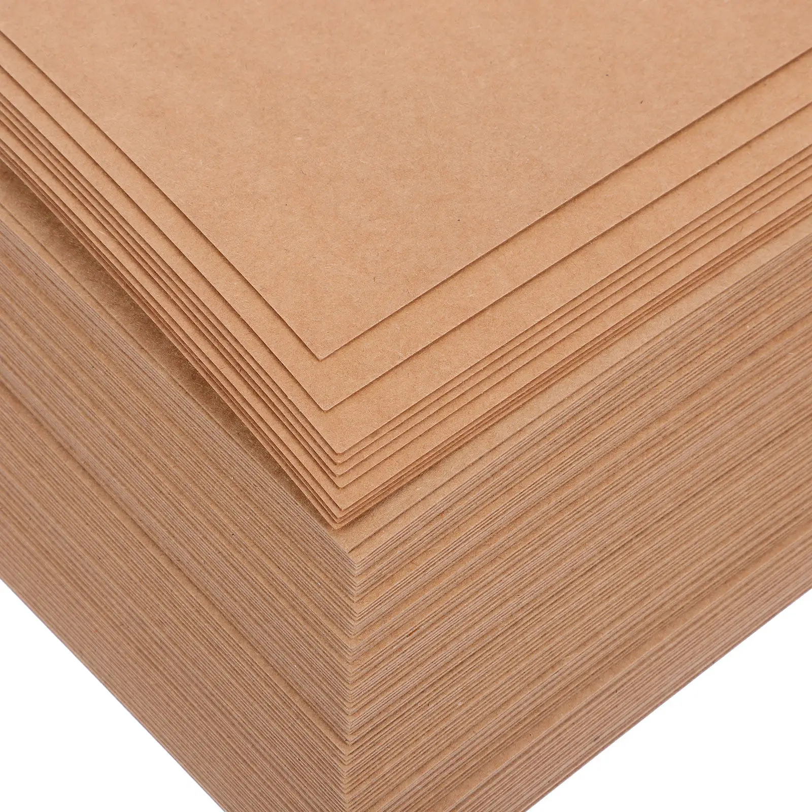 100Pcs Double Sided Blank Kraft Paper Greeting Message Cards Memo Postcards Wedding Party Gift Tags Memo Cards