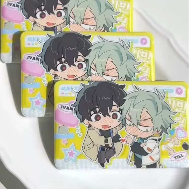 

Alienstage Alien Stage ivan till ivti Fan Valley Square Bar Badge Gift Homemade