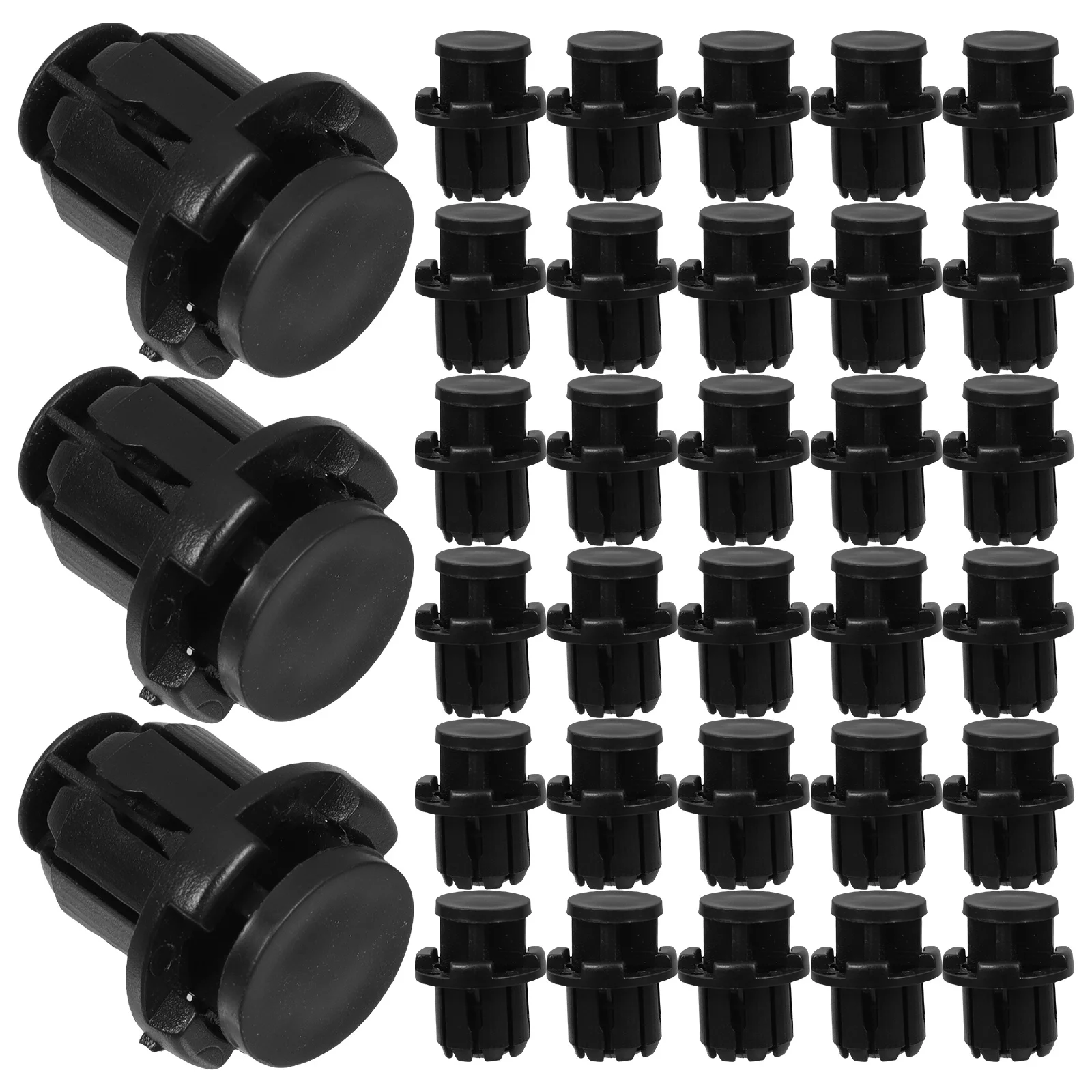 

100Pcs Side Skirt Clips Car Retainer Clips Plastic Push Fasteners Automotive Bumper Repair Replacement Parts Car Clip