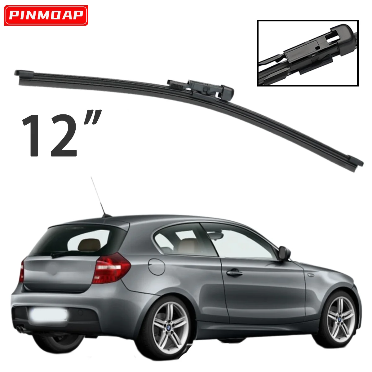 

1PC 12" Rear Wiper For BMW 1 Series E81 E87 116i 116d 118i 2004-2011 Windshield Windscreen Rear Wiper Blade Car Accessories Accs