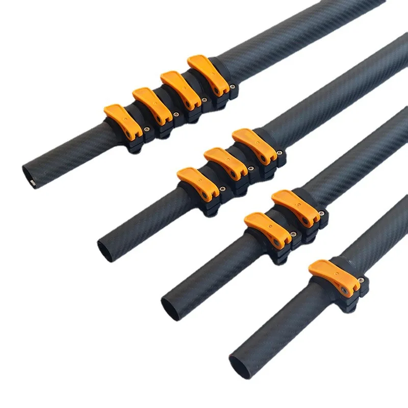 

Carbon fiber telescopic rod 9m 10m 12m adjustable carbon fiber detection cleaning rod extension factory direct sales