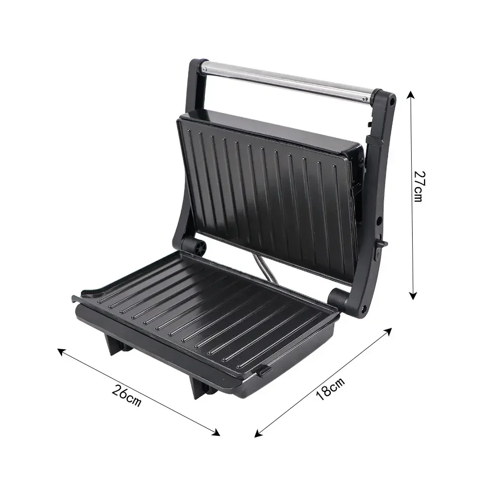 Portable 110V 220V steak machine, heated electric pancake maker, light toaster