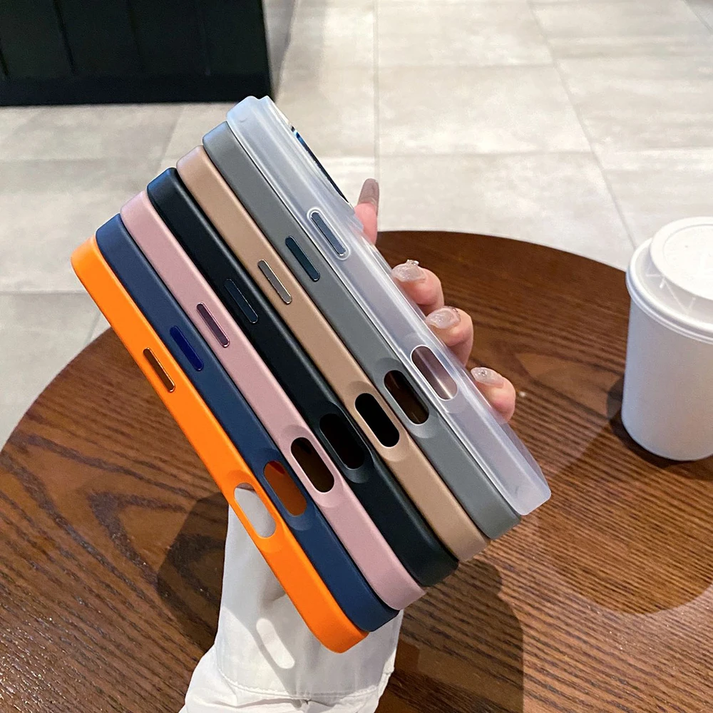 Przyjazne dla skóry etui na iPhone 17 Air Pro Max Magsafe Przezroczyste bezprzewodowe ładowanie Magsafe Metalowa ramka obiektywu Metalowa osłona kluczy