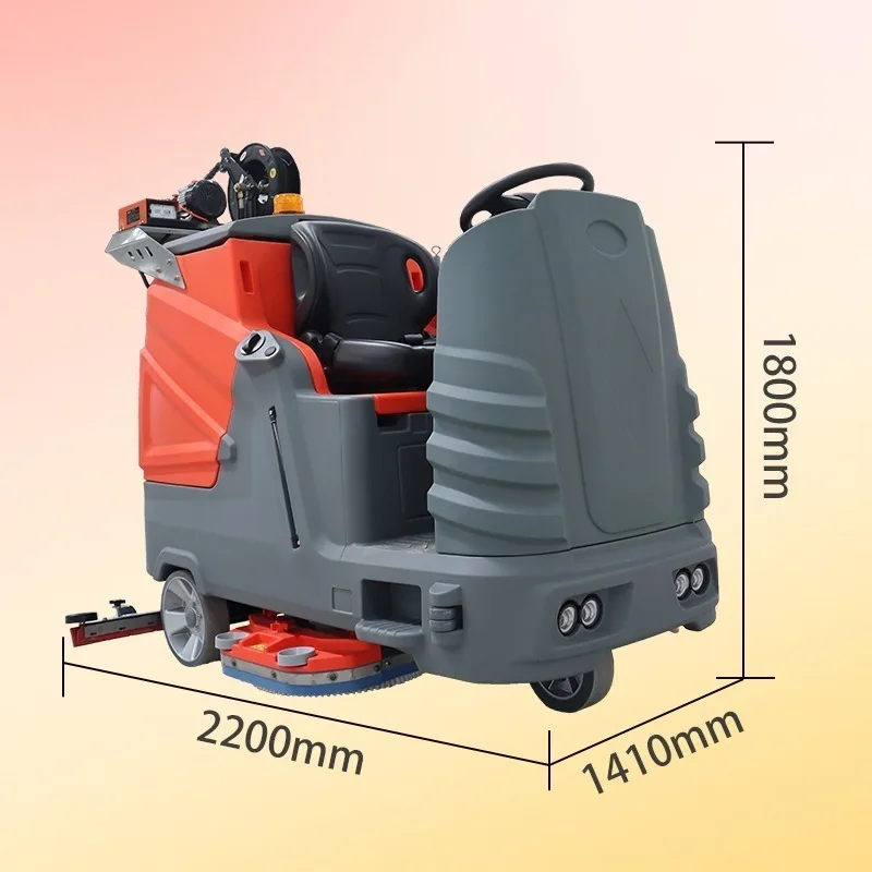 Airo Mini Hippo Multifunction Commercial Vacuum Cleaner Electric Floor Sweeper PC123 Washing Machine New Ride-on Floor Scrubber