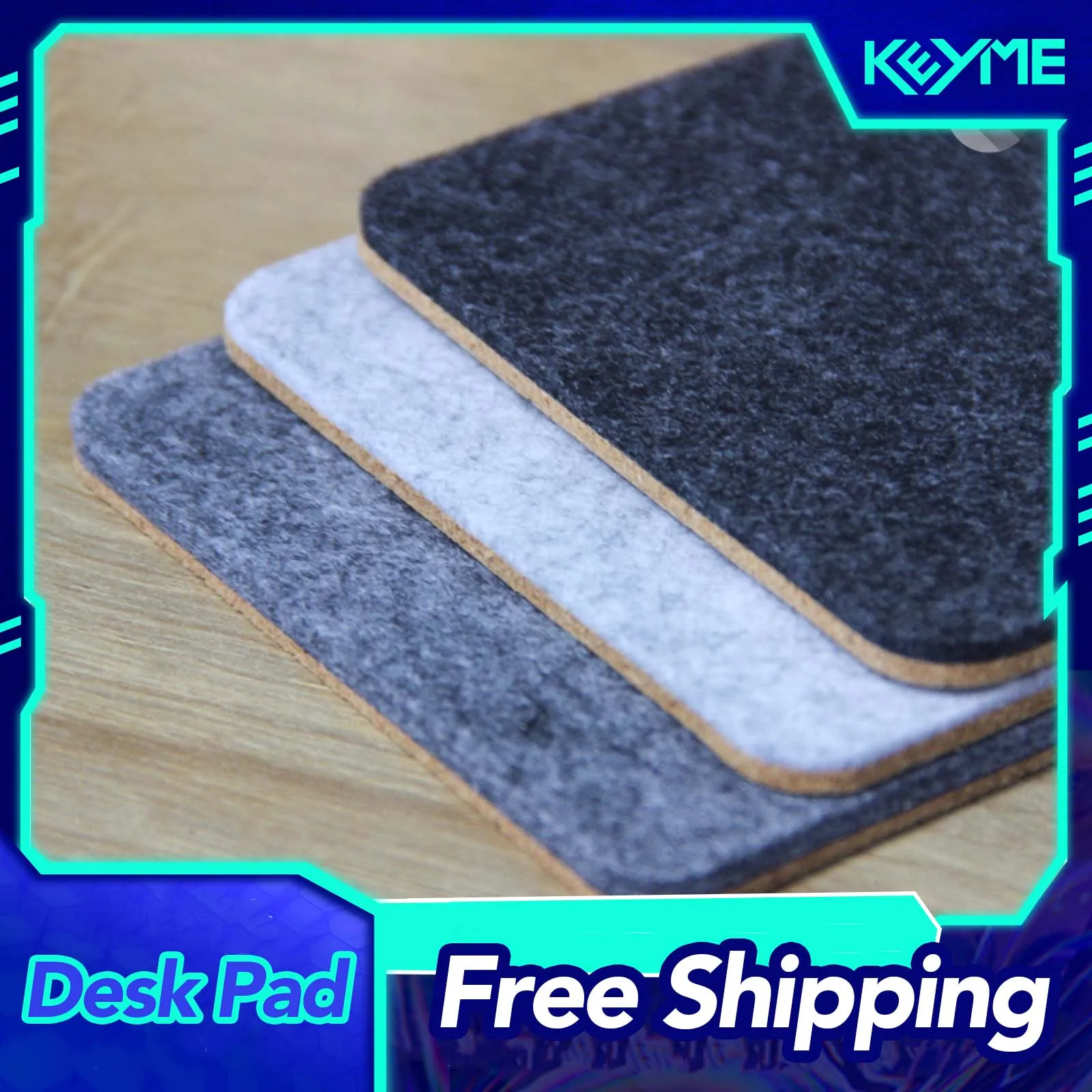 

Коврик для стола из войлока и пробки, теплоизоляционный, влагопоглощающий, противоскользящий, для кофейного или чайного столика, 10ммx10ммx5мм, для офиса