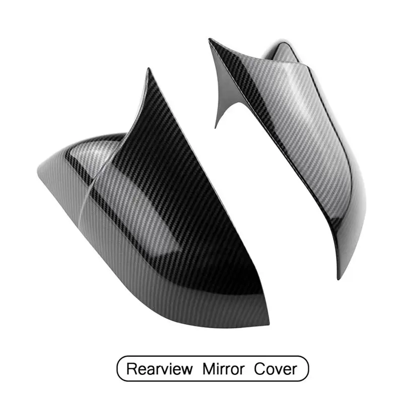 AEA6-Car retrovisor capa protetora guarnição exterior porta capa lateral asa espelho tampa para tesla modelo 3 2016 -2024