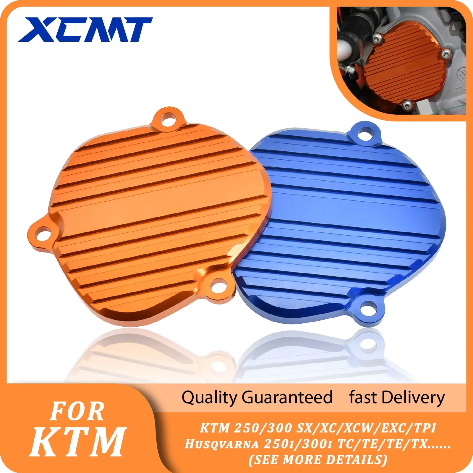 

New 2024 Motorcycle CNC Exhaust Power Valve Control Cover For KTM Husqvarna 250/300 2-Stroke Modified Parts SX/XC/EXC/TC/TE/TE