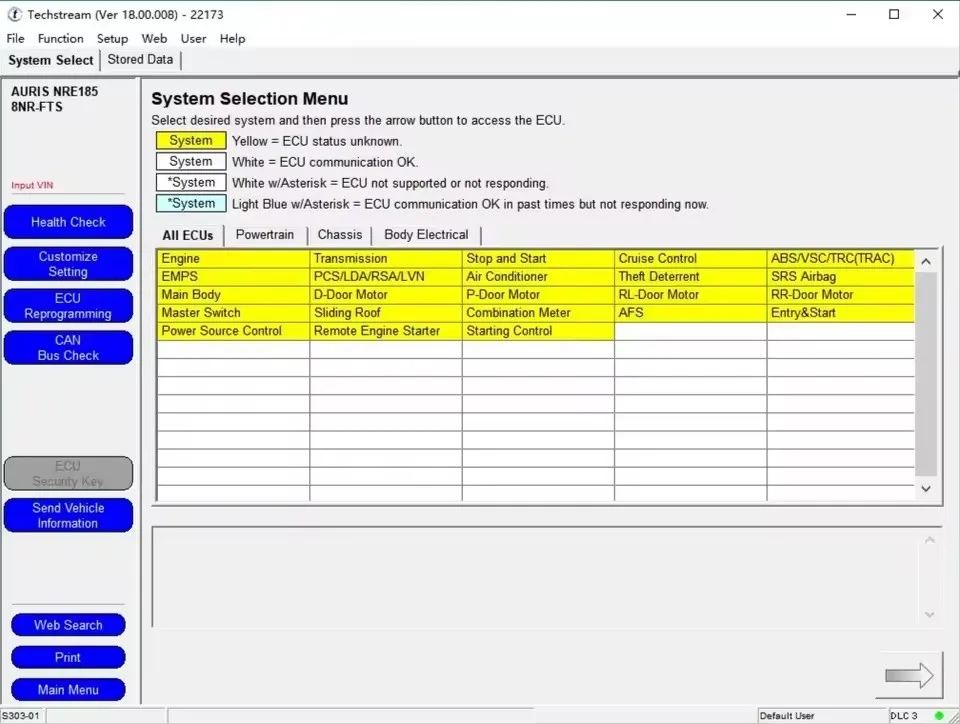 

V18.00.008 Active Code Work With MINI VCI ForToyota OTC Auto Scanner TIS Techstream 18.00.008 For MINI-VCI J2534 OBD2 Interface