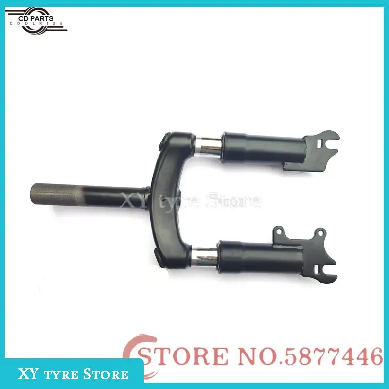 Coolride Hydraulic Front Fork of 10 Inch Electric Scooter Can Be Installed with Front Fixed Rod of Disc Brake